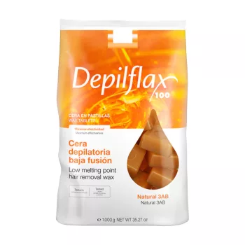   DEPILFLAX gyanta TWARDY BEZPASKOWY szőrtelenítéshez 1KG natúrNY