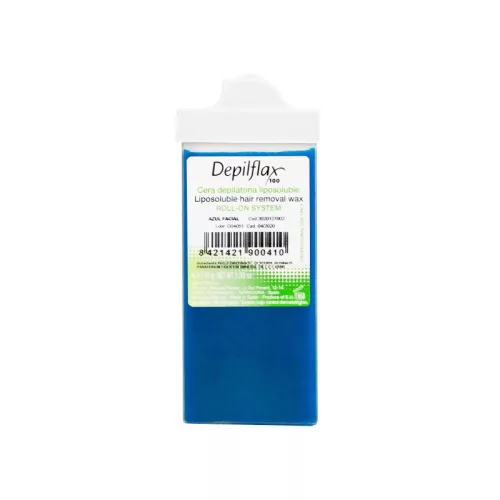 DEPILFLAX gyanta szőrtelenítéshez TWARZY roll-on azulén 110g