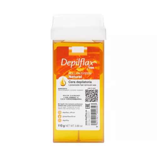 Depilflax 100 gyanta szőrtelenítéshez roll-on natúrny 110 g
