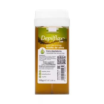   Depilflax 100 gyanta szőrtelenítéshez roll-on oliwkowy 110 g