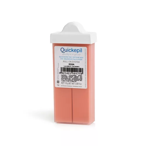 Quickepil gyanta szőrtelenítéshez twarzy wąska roll-on róża 110 g