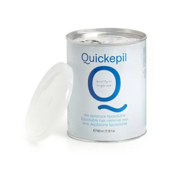 QUICKEPIL gyanta szőrtelenítéshez dobozos 800 ML azulén