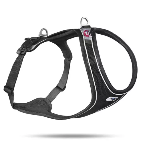 CURLI Kutyahám mágnessel Belka Comfort Black M, 20-30kg