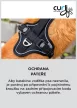 CURLI Kutyahám mágnessel Belka Comfort Black M, 20-30kg