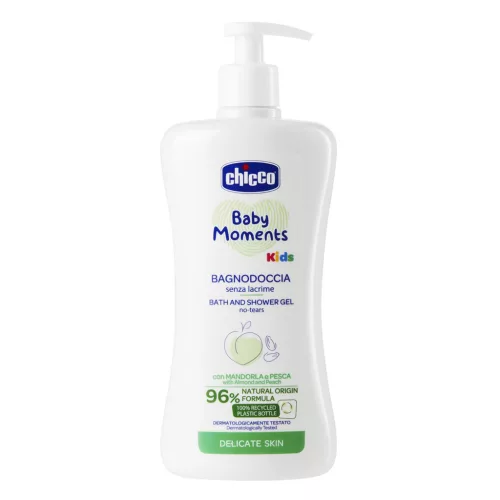 CHICCO Šampón a kondicionér na vlasy súfflé Baby moments Kids 150ml 12m+