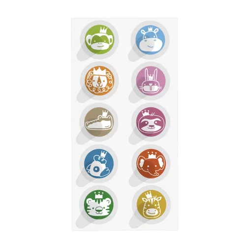 CHICCO Színes matricák rovarcsípések után 30 db NaturalZ