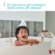 CHICCO Pena na vlasy a telo Vanilla wrap POP pre deti a teenagerov 200ml