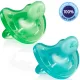 CHICCO Physio Soft teljesen szilikon cumi 6-16 hónapos fiúknak 2 db