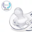 CHICCO Physio Soft teljesen szilikon cumi 16-36m lány 2 db