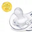 CHICCO Physio Soft teljesen szilikon cumi 16-36m lány 2 db