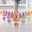 CHICCO Vidám majmok bowling készlet 18m+ 6 db