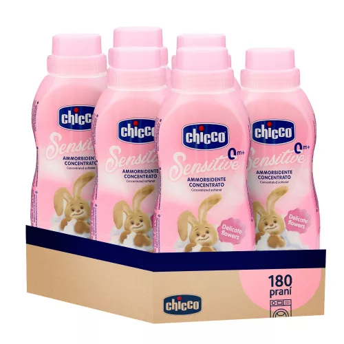 6x CHICCO Öblítő koncentrátum Virágölelés 750 ml (6x30 mosás)