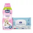 CHICCO Koncentrált öblítő Virágos ölelés 750 ml + nedves törlőkendő 72 db ingyen