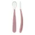 CHICCO Szilikon kanál Soft pink 2db, 6m+