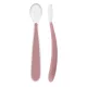CHICCO Szilikon kanál Soft pink 2db, 6m+