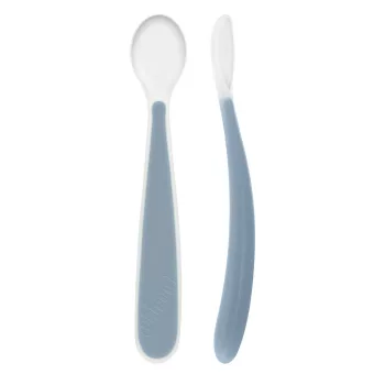 CHICCO Szilikon kanál Soft blue 2db, 6m+