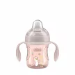 CHICCO Hrnček Transition učiaci s držadlami pink, 4m+