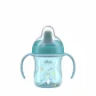 CHICCO Hrnček Training s držadlami teal, 6m+