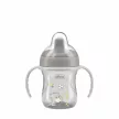 CHICCO Hrnček Training s držadlami grey, 6m+