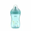 CHICCO Hrnček Advanced so slamkovým náustkom teal, 12m+