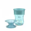 CHICCO 360 Perfect X csésze fogantyúkkal, teal, 12 hónapos kortól