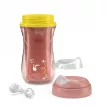 CHICCO Hrnček Active termo s tvrdým náustkom pink, 14m+