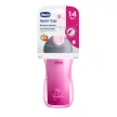 CHICCO Sport termo bögre szívószállal 266 ml rózsaszín 14h+