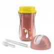 CHICCO Hrnček Sport termo so slamkou pink, 14m+