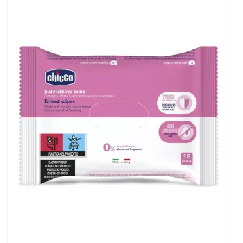 CHICCO Mell tisztító kendők 16 db