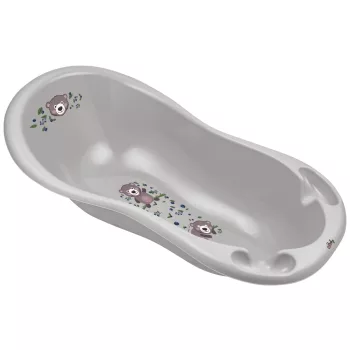 MALTEX Kád The Nature Buddies 100 cm Medve - Szürke