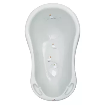   MALTEX Babakád leeresztő dugóval Lama Minimal 84 cm - sage green