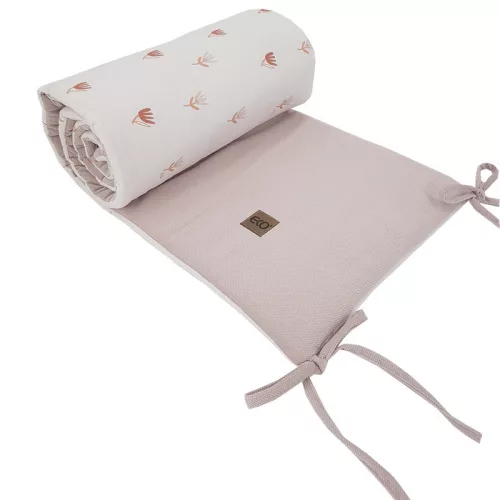 EKO Védő a kiságyba Beige Meadow 180x35cm