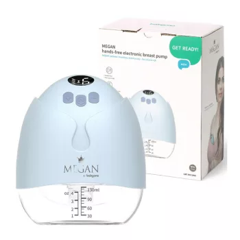 BABYONO Elektromos kéz nélküli mellszívó Megan