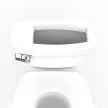 INGENUITY Gyermek toalett hanggal My Size™ Fehér