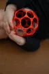 OBALL RATTLE játék 10 cm, Narancs-új 0hó+