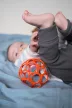 OBALL RATTLE játék 10 cm, Narancs-új 0hó+