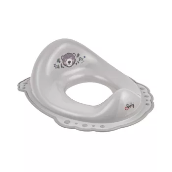   MALTEX Csúszásmentes WC szűkítő The Nature Buddies Medve - Szürke