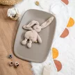 NATTOU Pelenkázó alátét puha Softy Taupe BPA-mentes 50x70 cm