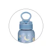 PETITE&MARS Rozsdamentes termosz palack szívószállal 350 ml Whale Song 12m+