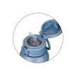 PETITE&MARS Rozsdamentes termosz palack szívószállal 350 ml Whale Song 12m+