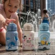 PETITE&MARS Rozsdamentes termosz palack szívószállal 350 ml Twinkling Fairy 12m+