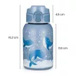 PETITE&MARS Rozsdamentes termosz palack szívószállal 350 ml Twinkling Fairy 12m+