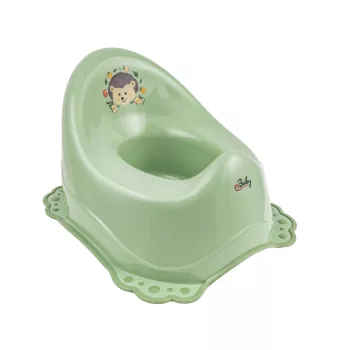 MALTEX Csúszásmentes bili The Nature Buddies Sün - Zöld