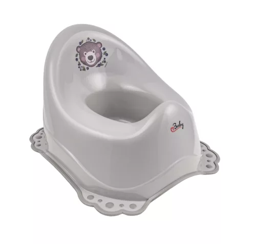 MALTEX Csúszásmentes bili The Nature Buddies Medve - Szürke