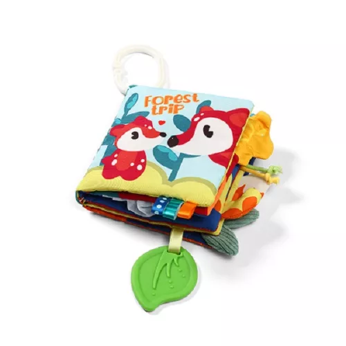BABYONO Érzékszervi könyv Forest Trip 0m+