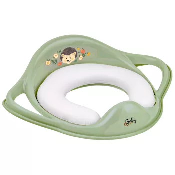   MALTEX WC szűkítő fogantyúkkal puha The Nature Buddies Sün - Zöld