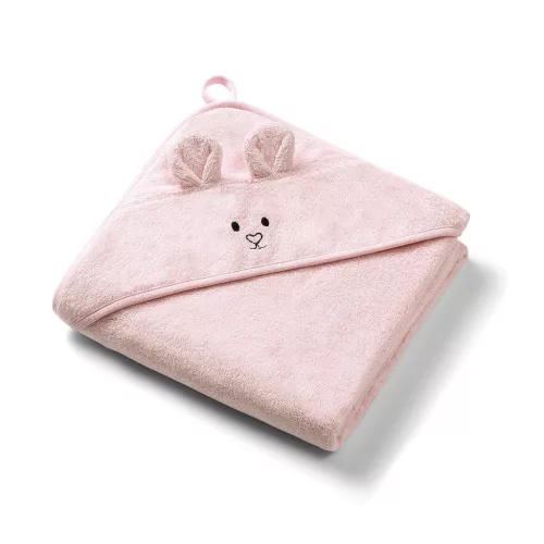 BABYONO Bambusz törölköző Super Soft Pink 100x100 cm