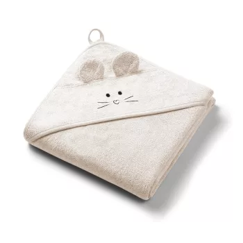  BABYONO Bambusz törölköző Super Soft Light Beige 100x100 cm