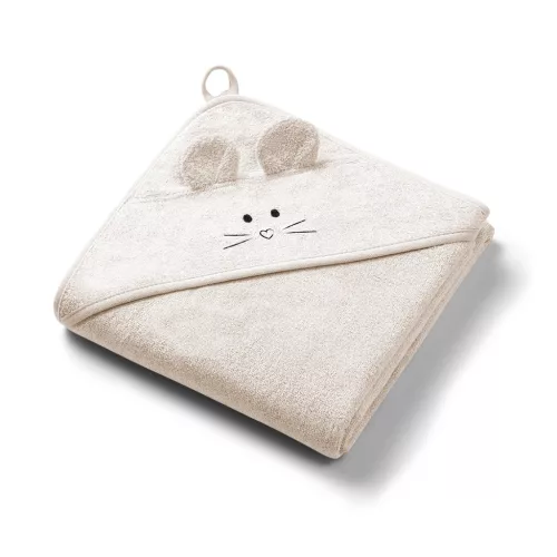 BABYONO Bambusz törölköző Super Soft Light Beige 100x100 cm