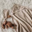 BABYONO Bambusz törölköző Super Soft Light Beige 100x100 cm